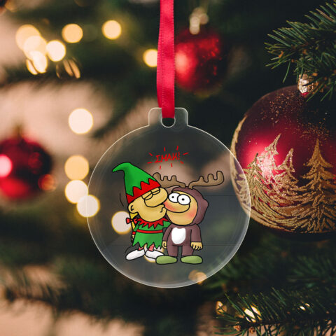 Χριστουγεννιάτικο στολίδι: Σμακ!